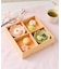仕切り付き重箱／お茶とお団子
