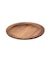 アカシアラウンドリブプレート：17.5cm／アウトドア