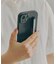 タッチペン付きフェイクレザースマホケース：iPhone15対応