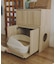 《WEB限定商品》ペットトイレ隠しキャビネット／猫と暮らす
