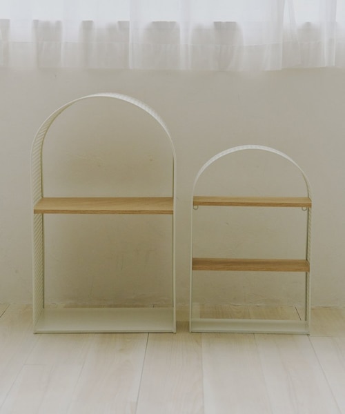 WEB限定商品》アイアンウッド2段アーチラック｜サリュの通販｜&mall