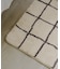 《WEB限定商品》チェックタフティングラグ：80×120cm