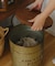《復刻》アンティークブリキ缶スツール（耐荷重80kg）
