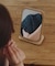 スクエアスタンドミラー