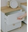 《WEB限定商品》2引き出し丸脚ラック／choupinet