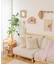 《WEB限定再入荷》ラタンフラワーウォールシェルフ／mignon