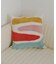 カラフルラインタフトクッションカバー：45×45cm