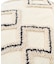 ダイヤチェックタフトクッションカバー：45×45cm