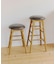 《WEB限定商品》フェイクレザースツール／natural vintage