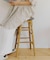 《WEB限定商品》フェイクレザーハイスツール／natural vintage