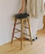 《WEB限定商品》フェイクレザーハイスツール／natural vintage
