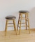 《WEB限定商品》フェイクレザーハイスツール／natural vintage