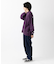 【WEB限定】KANGOL/カンゴール ロゴプリントモックネックプルオーバー