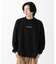 【WEB限定】KANGOL/カンゴール ロゴプリントモックネックプルオーバー