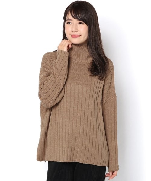 コロニー様　専用ページ カシミヤタッチワイドリブタートルネックビッグプルーオーバー