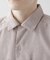 ポリトロ両胸ポケットオープンカラー長袖シャツ