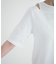 天竺レイヤード風バックオープンTシャツ