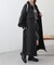 【WEB・一部店舗限定 】 綾織り2WAYカラーボリュームコート