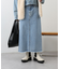 Iラインデニムスカート