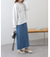 Iラインデニムスカート
