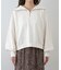 【WEB / 一部店舗限定】裏毛ショート丈ハーフジッププルオーバー
