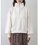 【WEB / 一部店舗限定】裏毛ショート丈ハーフジッププルオーバー
