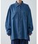 テンセルデニムダブルポケット長袖シャツ