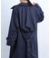 バックギャザートレンチコート