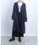 バックギャザートレンチコート
