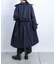 バックギャザートレンチコート