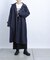 バックギャザートレンチコート