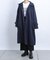 バックギャザートレンチコート
