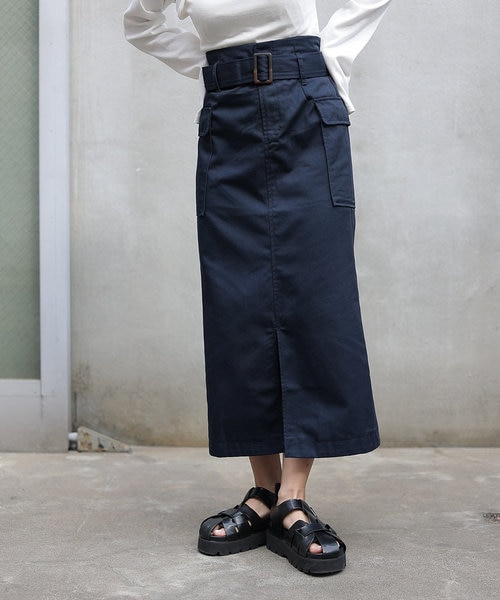 ツイルIラインカーゴスカート｜コロニートゥーワンスリーナインの通販