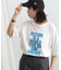 【着用動画あり】20/USA天竺プリントルーズTシャツ