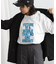 【着用動画あり】20/USA天竺プリントルーズTシャツ