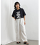 【着用動画あり】20/USA天竺プリントルーズTシャツ