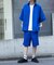 【セットアップ対応】ドレープポリミニマム半袖シャツ