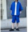 【セットアップ対応】ドレープポリミニマム半袖シャツ