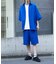 【セットアップ対応】ドレープポリミニマム半袖シャツ