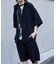 【セットアップ対応】ドレープポリミニマム半袖シャツ