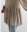 【2WAY】テンセルシアーギャザーブラウス