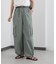 コットンナイロンドロストカーゴパンツ
