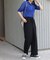 メッシュ編みポロニット
