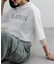 【着用動画あり】チュールレイヤードクロップドプリントTシャツ