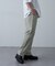 【セットアップ対応】ポリトロテーパードパンツ