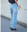 11OZカットスリットデニムパンツ