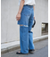 11OZカットスリットデニムパンツ