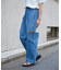 11OZカットスリットデニムパンツ