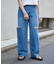 11OZカットスリットデニムパンツ