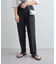【S～Lサイズ展開】テックリネン美脚パンツ